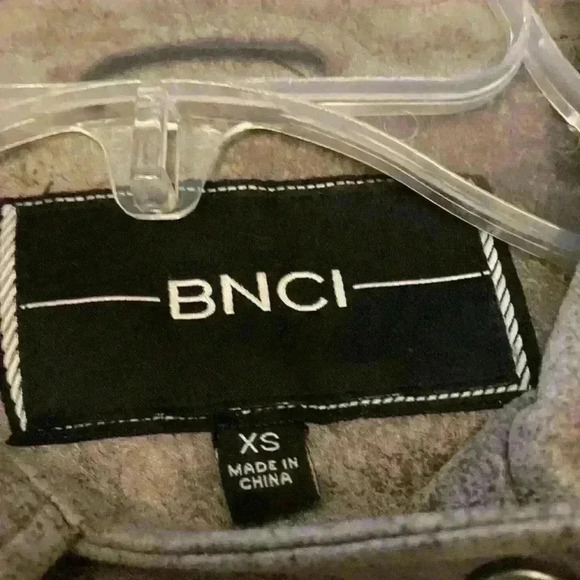 BNCI faux suede distressed crop jacket womens extra small - Picture 3 of 9